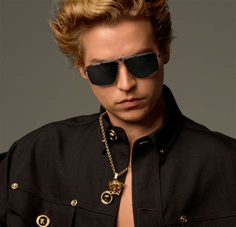 cole sprouse for versace|cole sprouse eyewear.